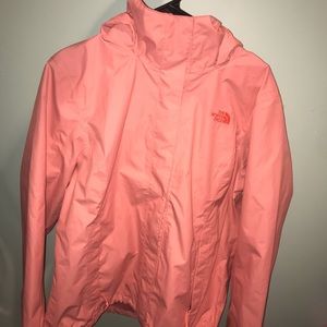 NEW north face rain jacket